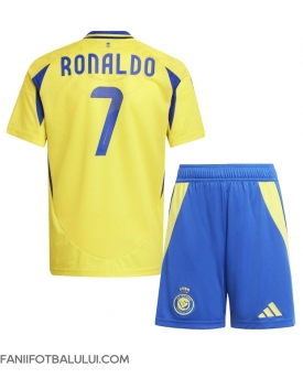 Al-Nassr Cristiano Ronaldo #7 Echipament de Fotbal Replică 2024-25 Copii Acasa (+ Șorturi)